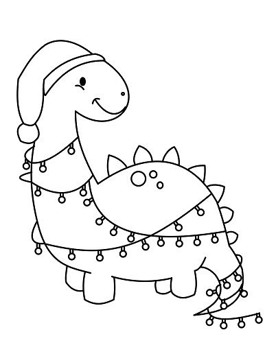 Dinosaur christmas coloring pages printable christmas coloring pages free christmas coloring pages christmas coloring pages