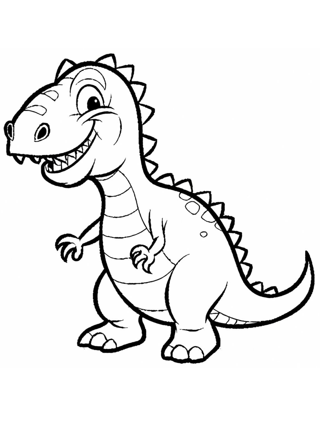 Dinosaur coloring pages