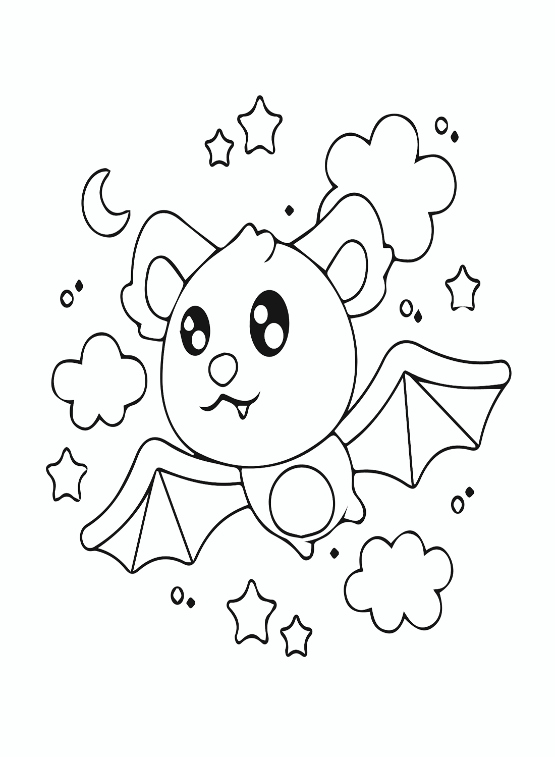 Kawaii animal coloring pages printable for free download