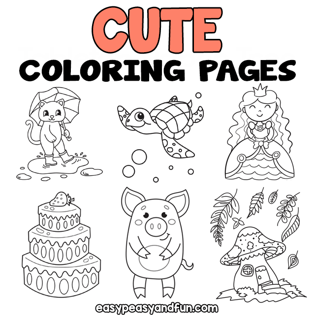 Cute coloring pages