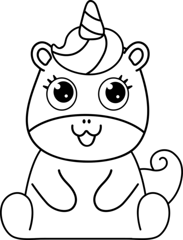 Kawaii coloring pages free printable pictures