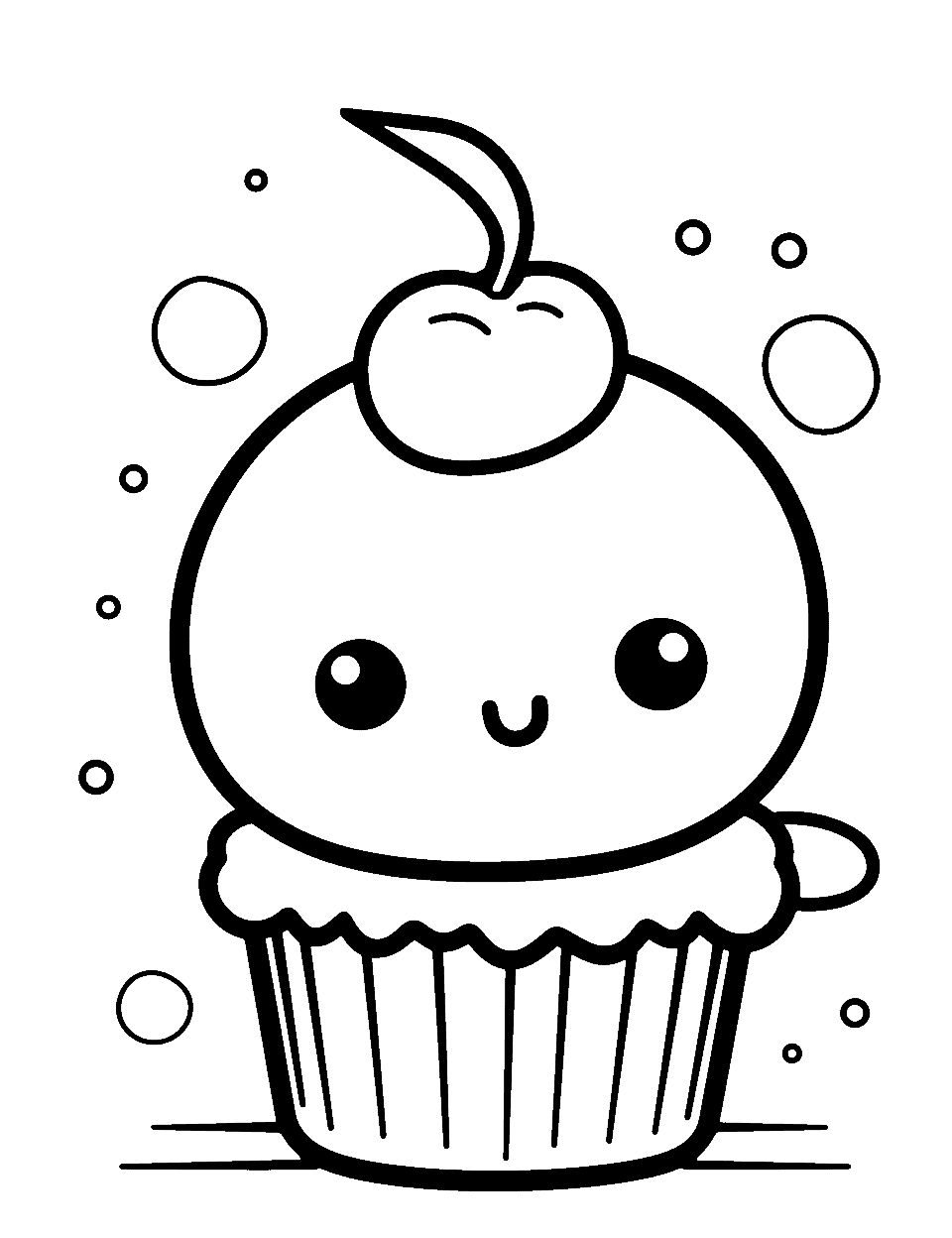 Kawaii coloring pages free printable sheets