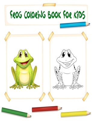 Frog coloring book for kids paperback penguin bookshop