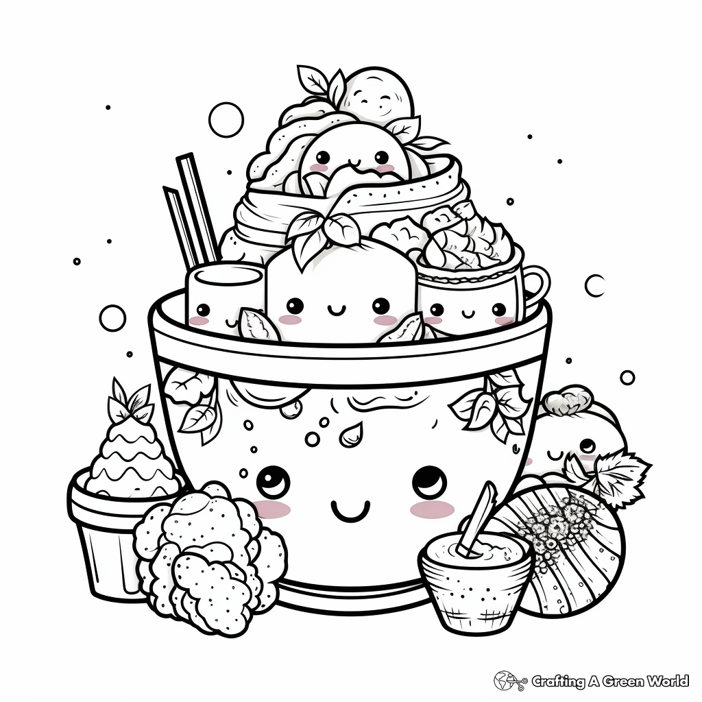 Japanese coloring pages