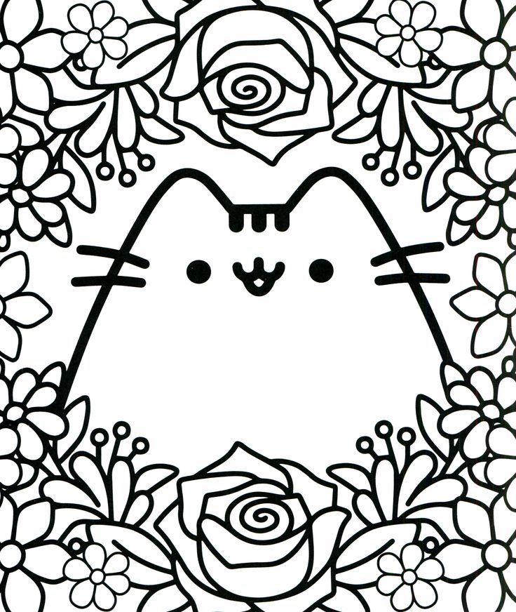 Kawaii coloring pages