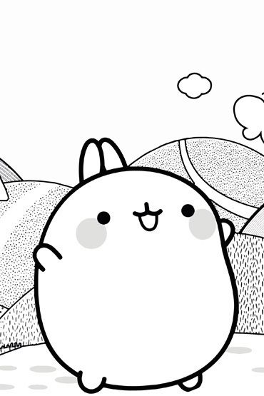 Molang colouring page pusheen coloring pages cartoon coloring pages cool coloring pages