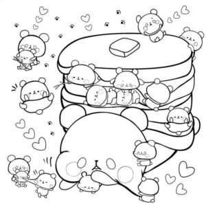 Mochi coloring pages printable for free download