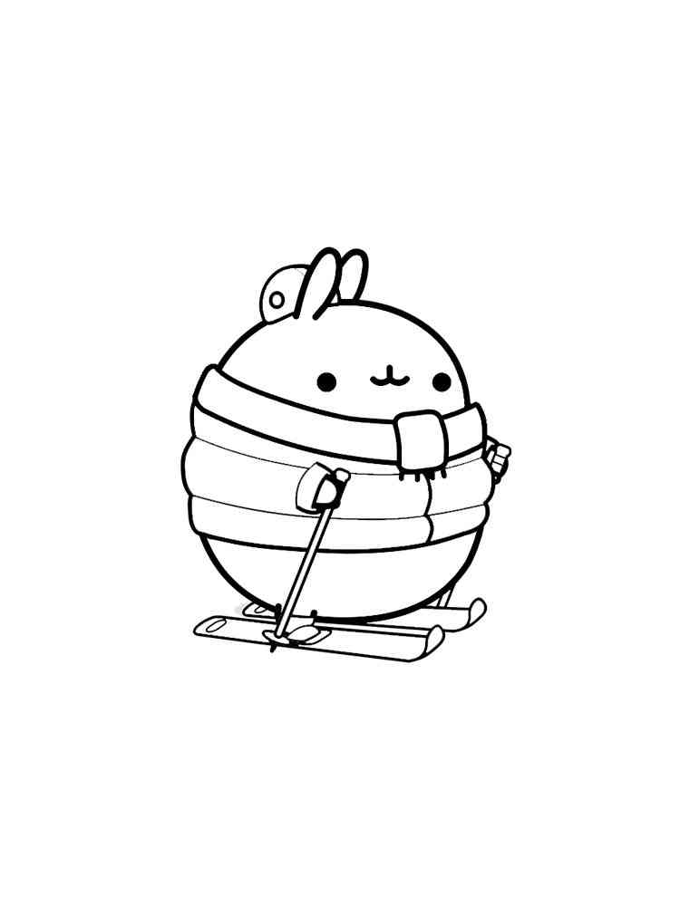 Molang coloring pages