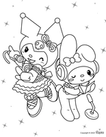 Ðï printable my melody coloring pages for free