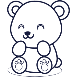 Panda coloring pages