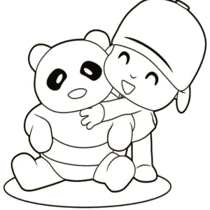 Cute panda coloring pages printable for free download