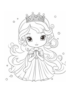 Princess coloring pages by teaching cute bunny tpt