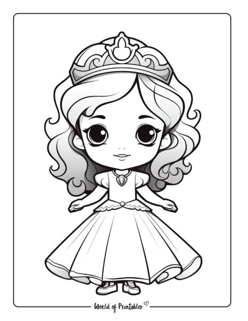 Best princess coloring pages