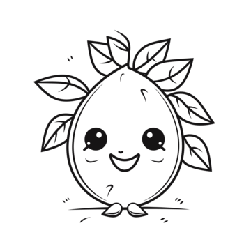 Coloring page lemon png vector psd and clipart with transparent background for free download