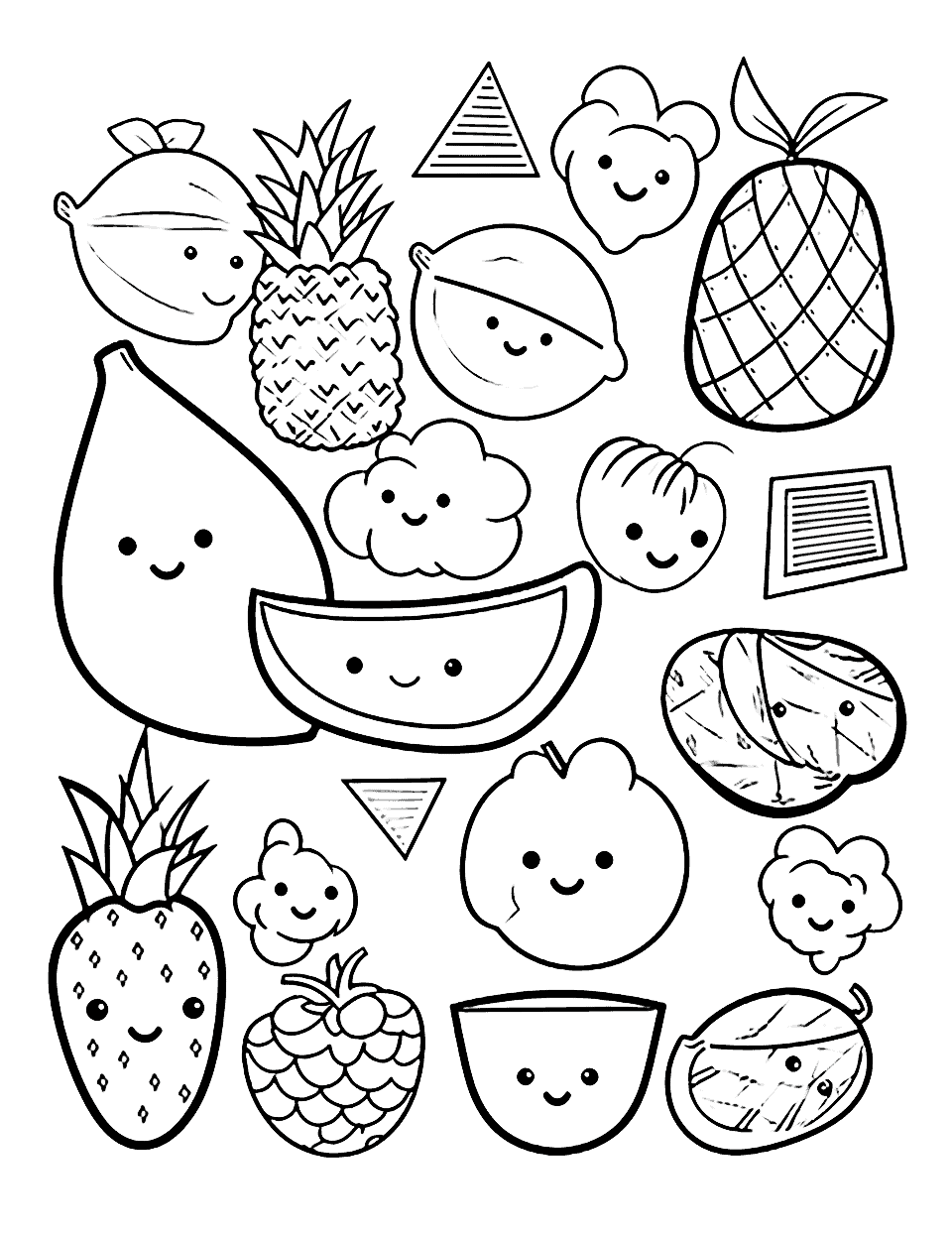 Summer coloring pages free printable sheets