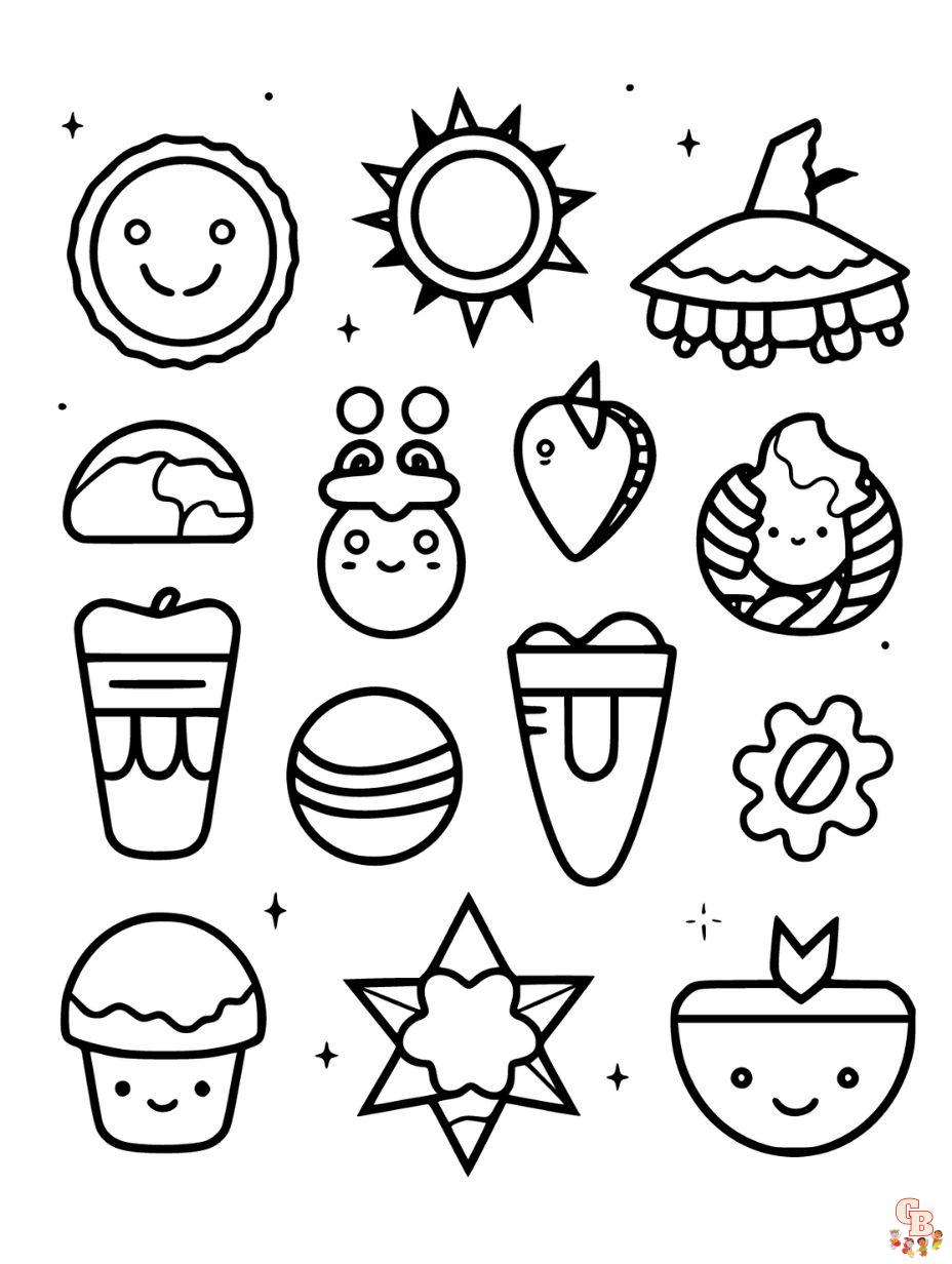 Summer coloring pages free and printable for kids and adults