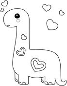 Kawaii valentines day coloring book free coloring pages