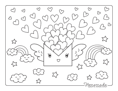 Free printable valentines day coloring pages