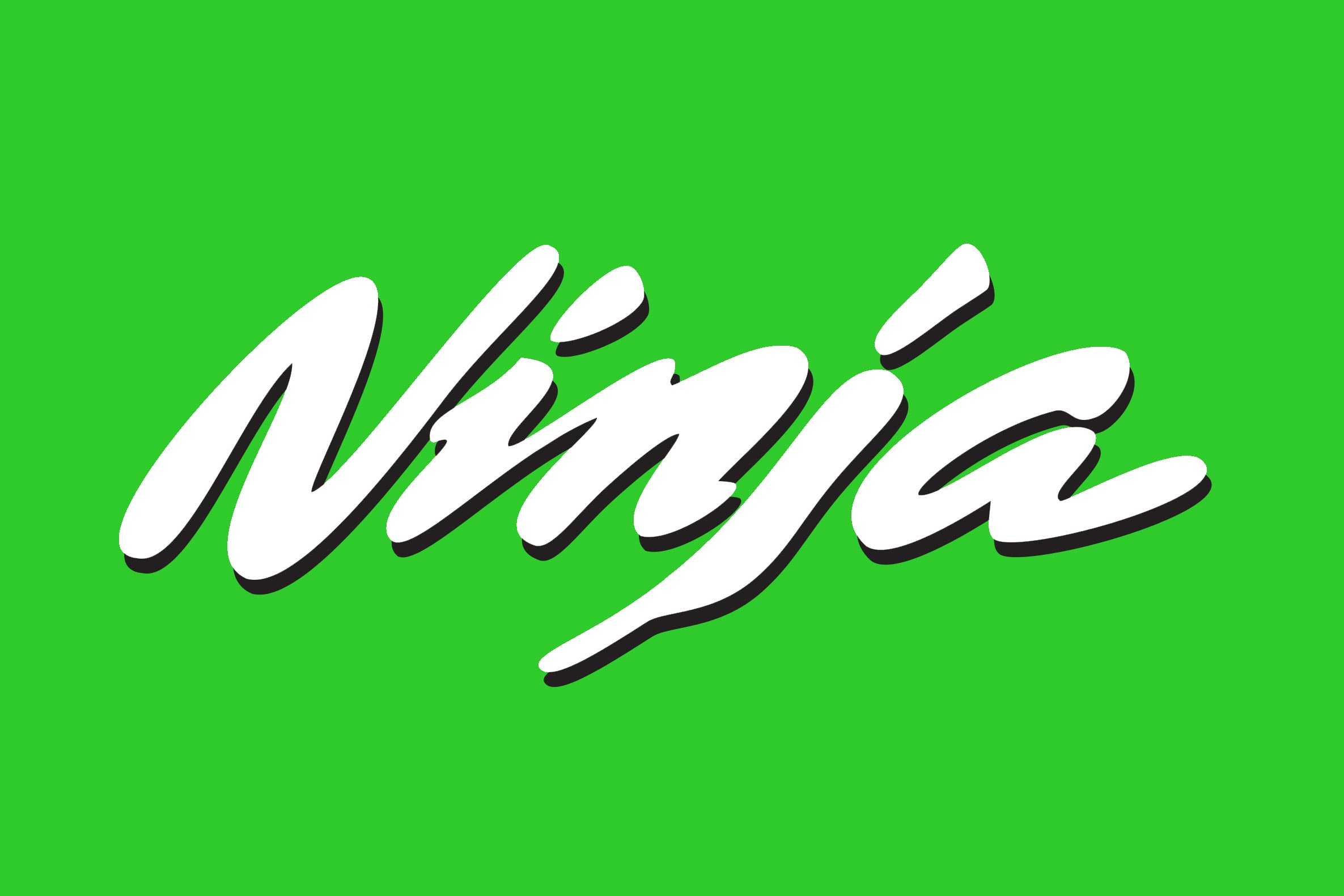 Kawasaki Ninja Green Logo Leaf Font, NINJA 250, leaf, logo png | PNGEgg