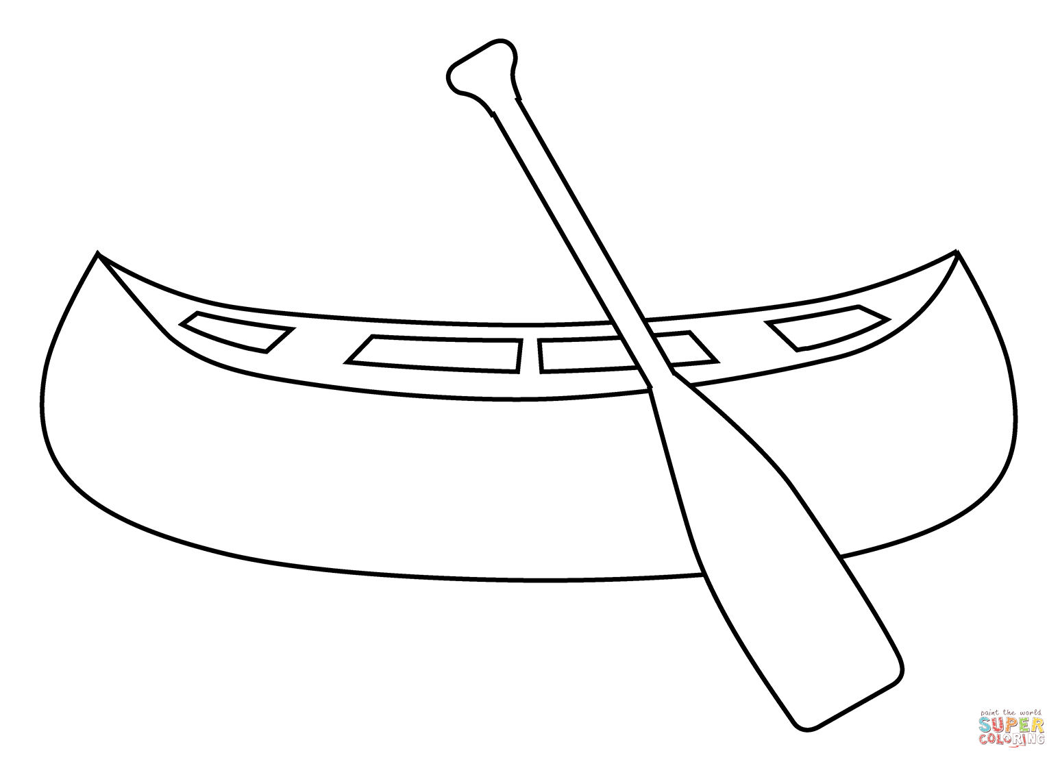 Canoe emoji coloring page free printable coloring pages