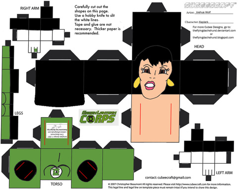 Kaylark paper toy free printable papercraft templates