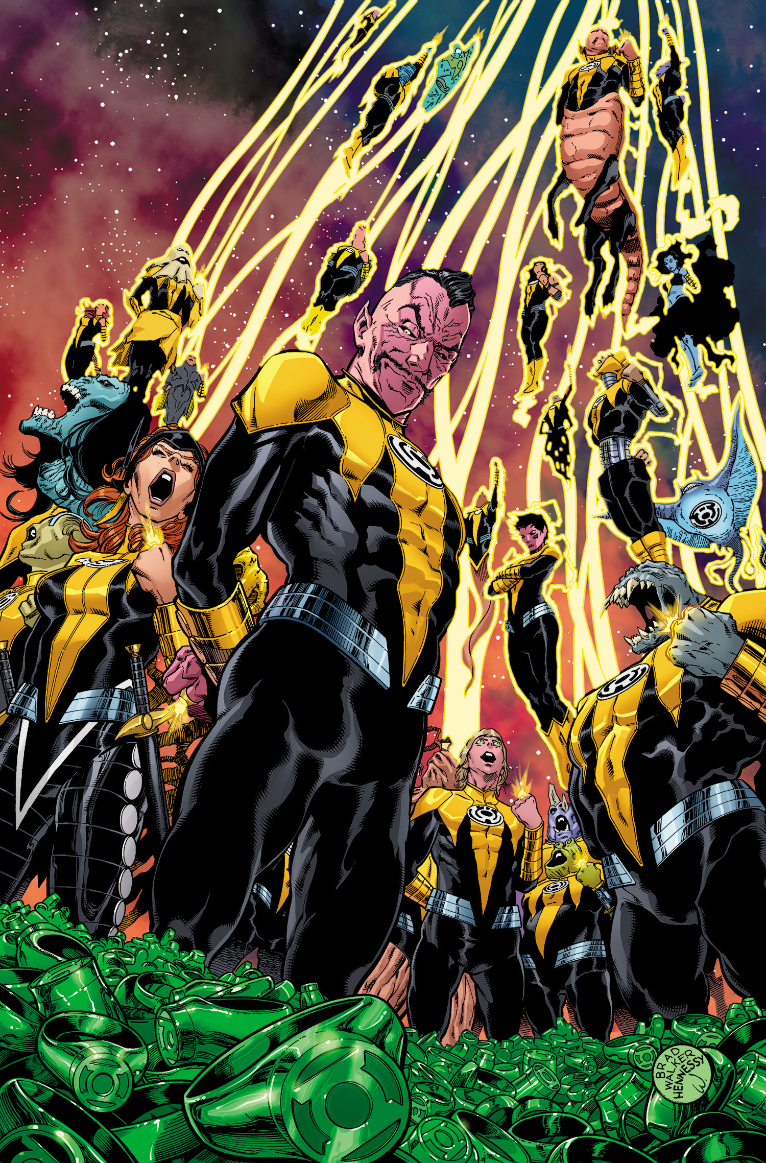 Sinestro corps disambiguation database