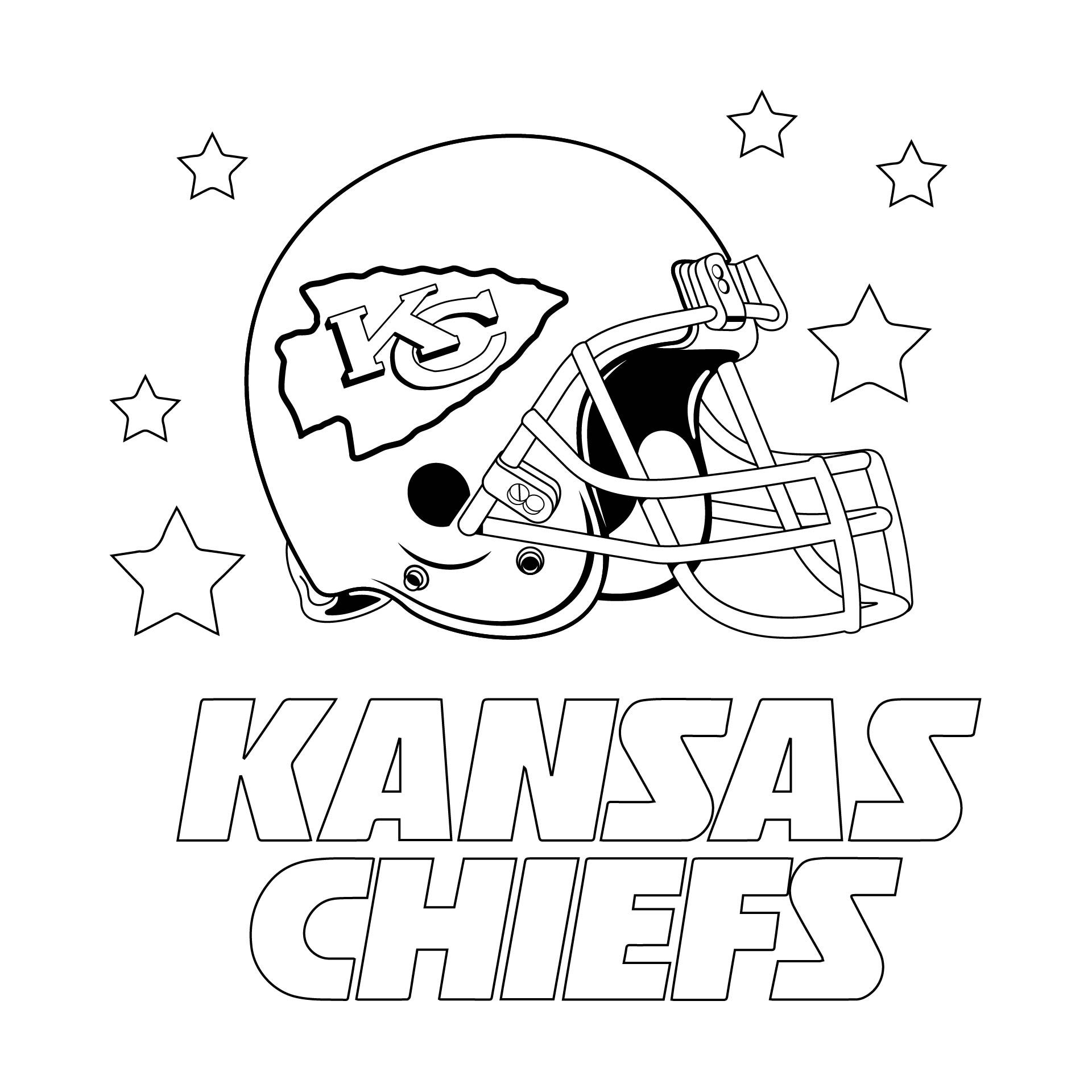 Best free printable nfl stencils pdf for free at printablee football coloring pages kansas city chiefs football houston texans logo