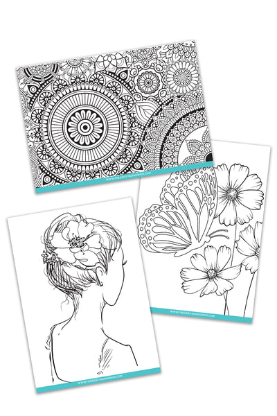 Unique coloring pages for adults and kids pages â freebie finding mom