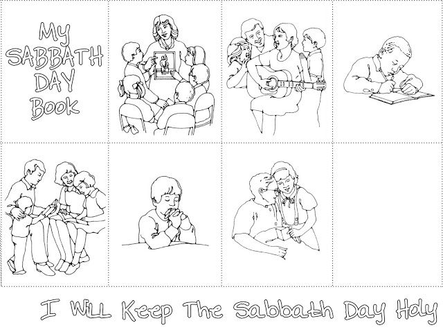 Lds primary printables my sabbath day book lds primary printables lds primary lessons lds primary