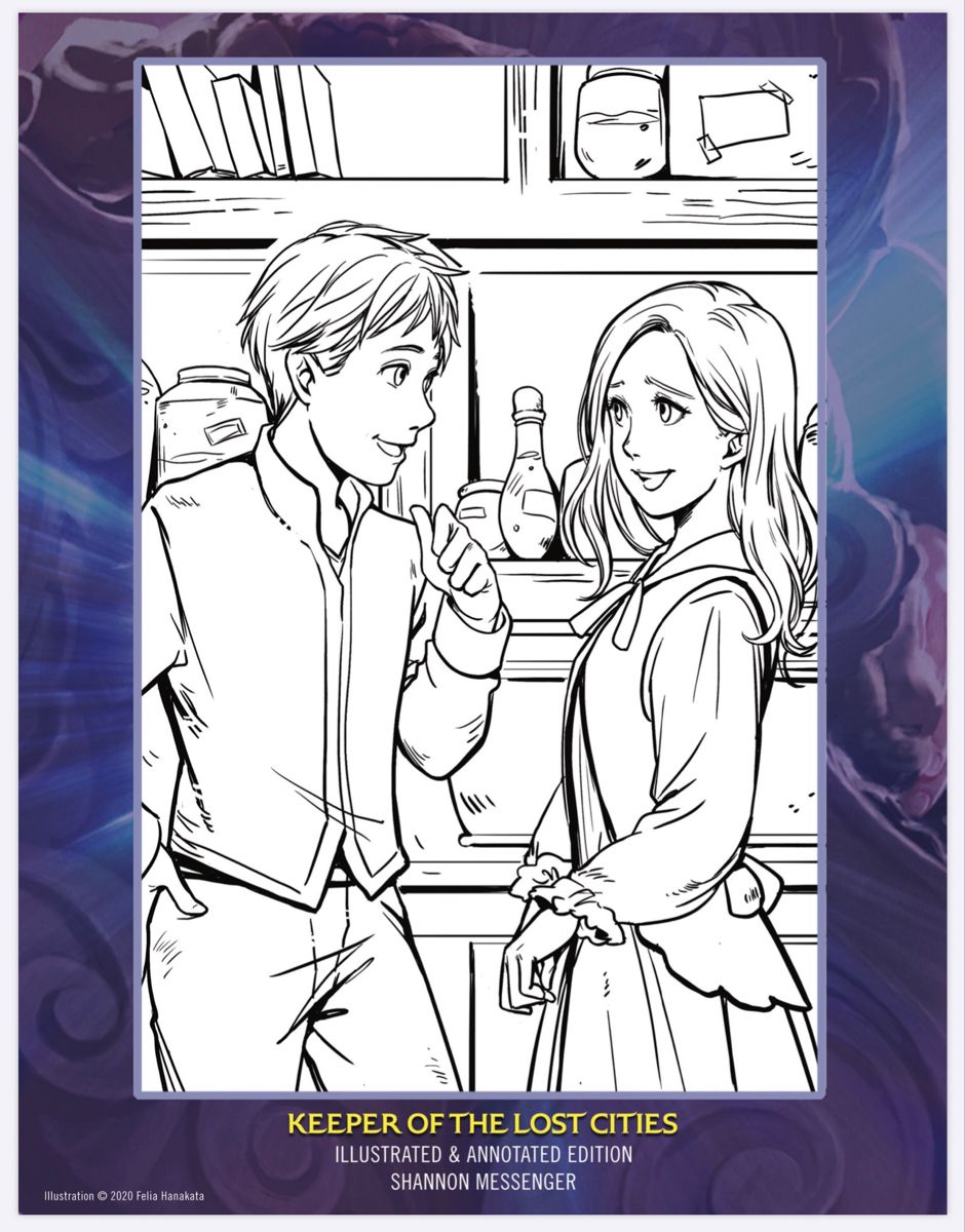 Sophie and dex at slurps and burps coloring page lost city coloring pages miraculous characters