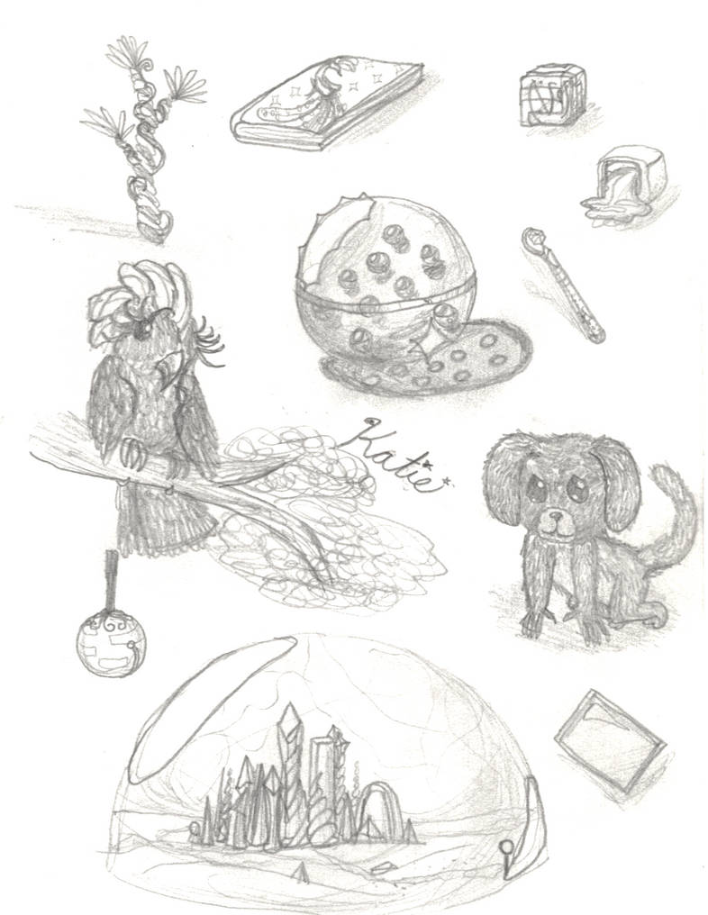 Keeper of the lost cities doodles by bluerosekatie on