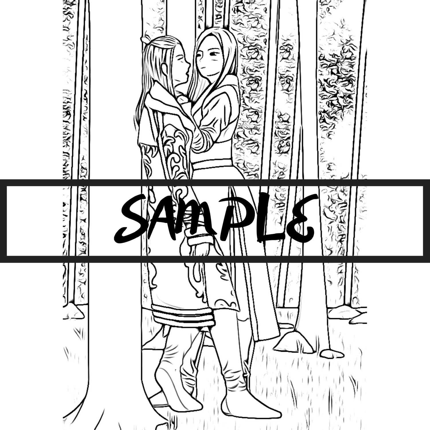 Empress ki anime fan art coloring book â ìê