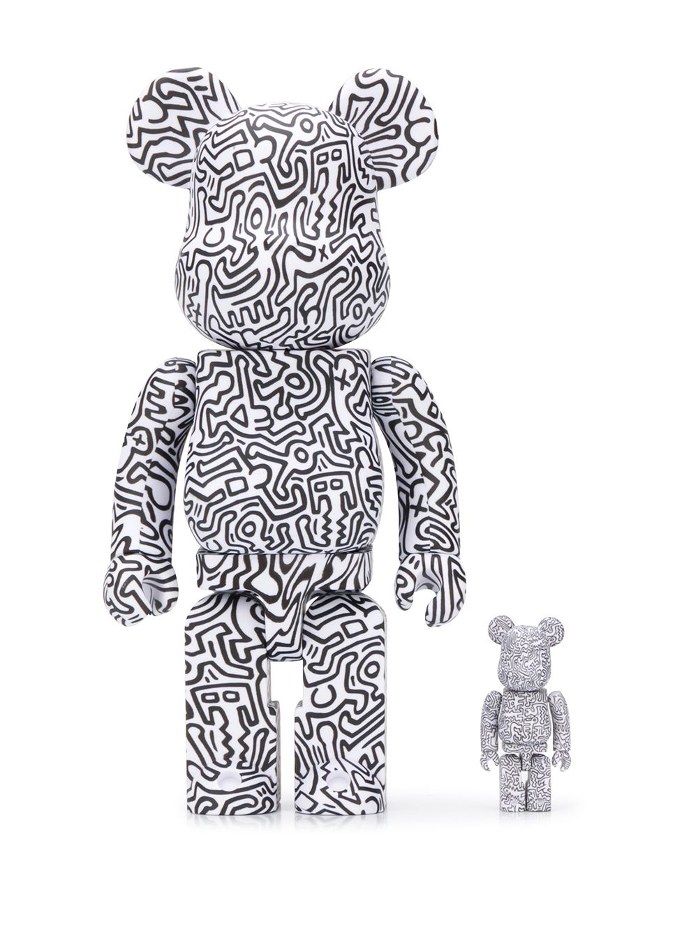 X keith haring bearbrick set medi toy