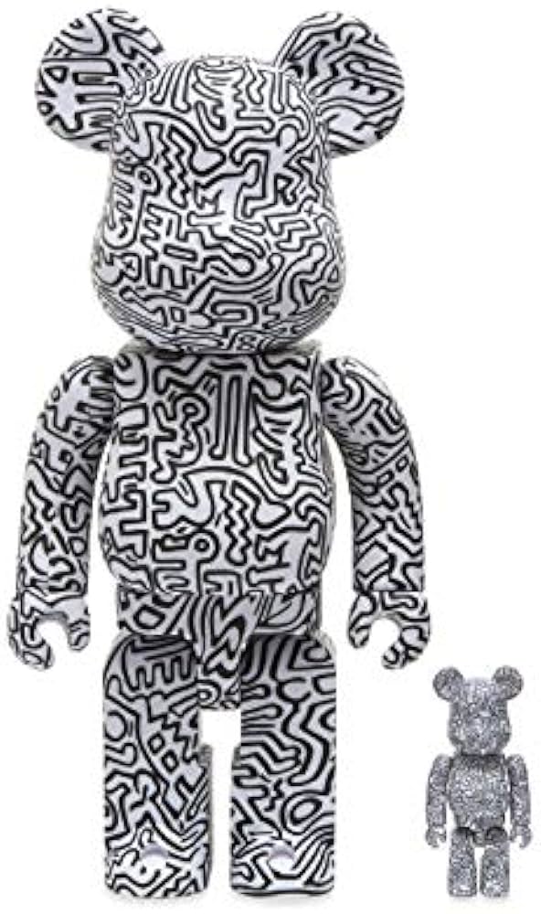 Bearbrick keith haring toys games