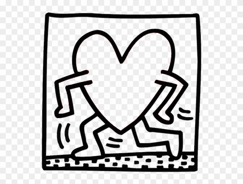 Keith haring for kids artprints to color