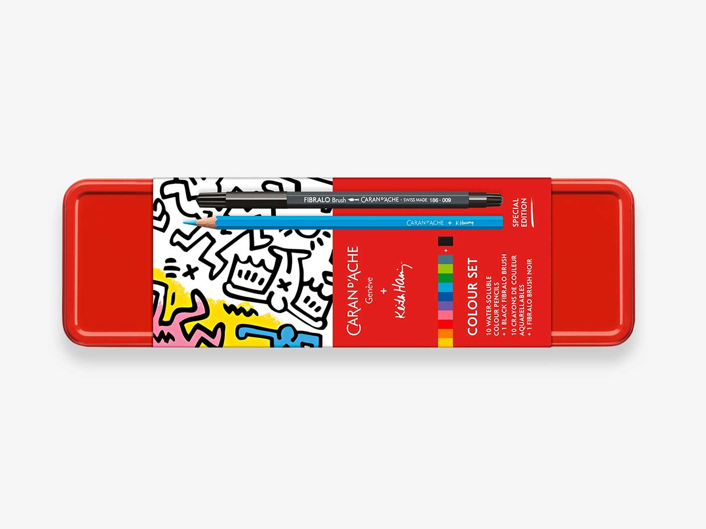 Caran dache keith haring colour set small misc store amsterdam