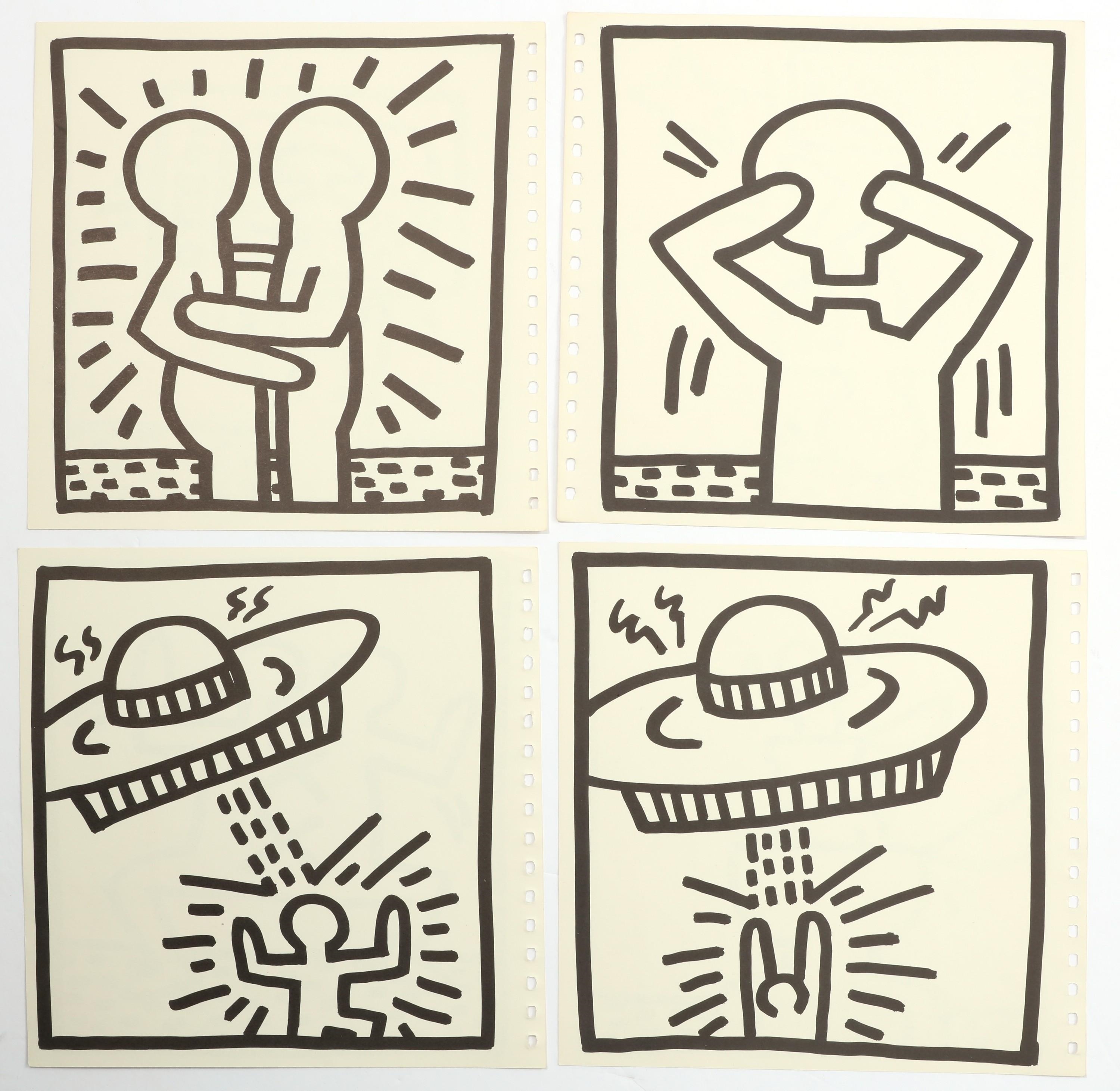 Keith haring keith haring coloring book lithographs