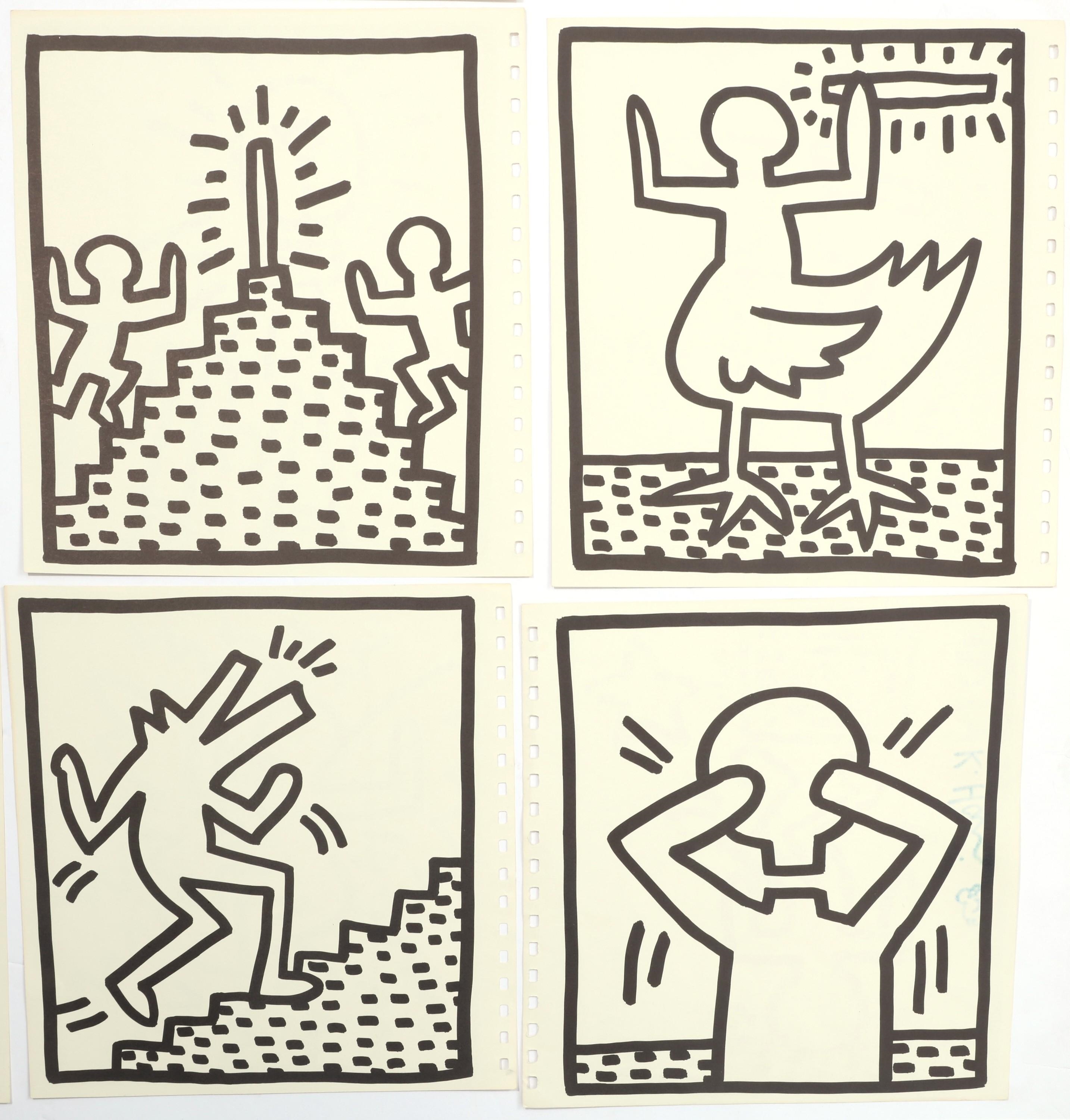 Keith haring keith haring coloring book lithographs