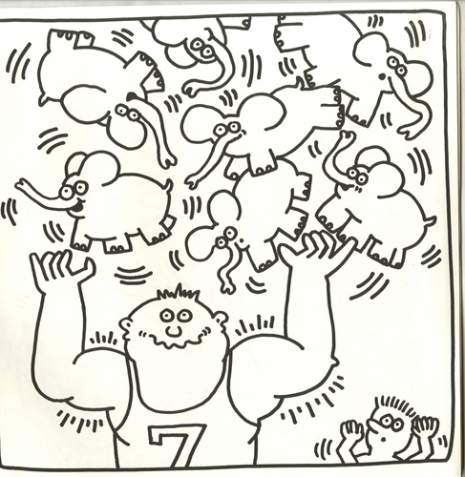 Pages from keith harings rare decidedly safe