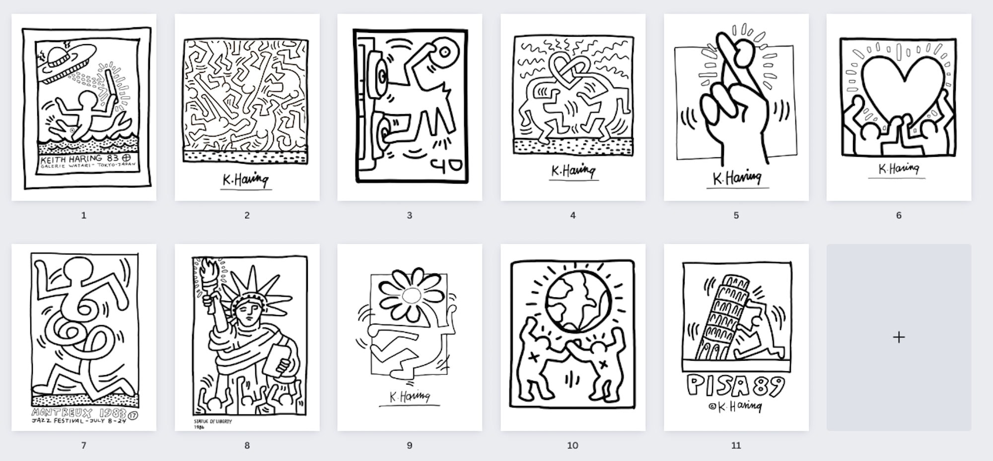 Keith haring art prints coloring pages art history art teacher art lover adult coloring book sub lesson early finisher download now