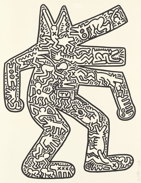 Keith haring dog