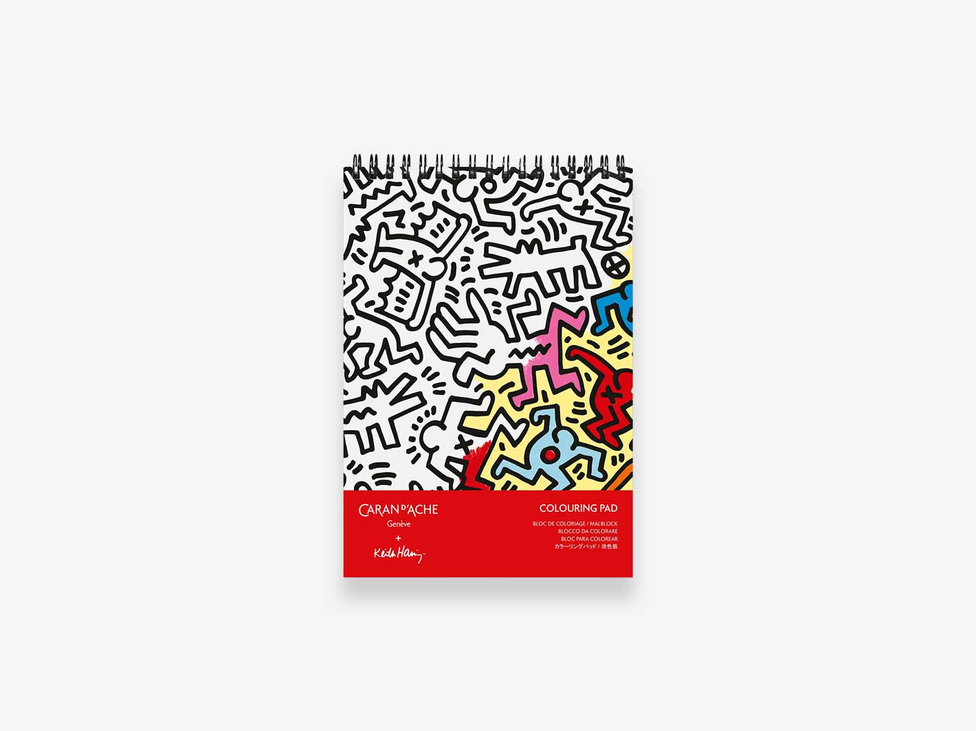 Caran dache keith haring colouring pad a misc store amsterdam