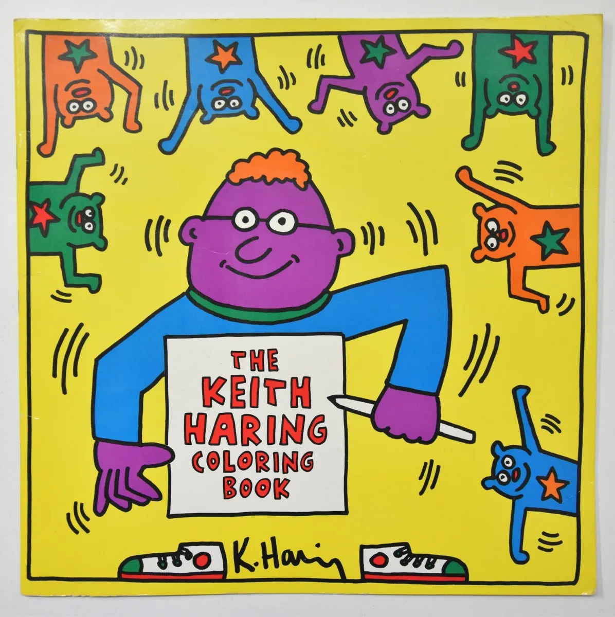 Keith haring estate of coloring book limited st edition rare