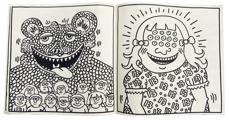 Keith haring keith haring coloring book keith haring pop shop available for sale