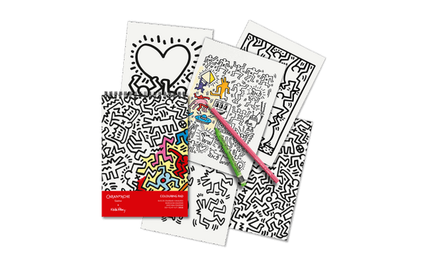 Keith haring coloring pad â vancouver art gallery store