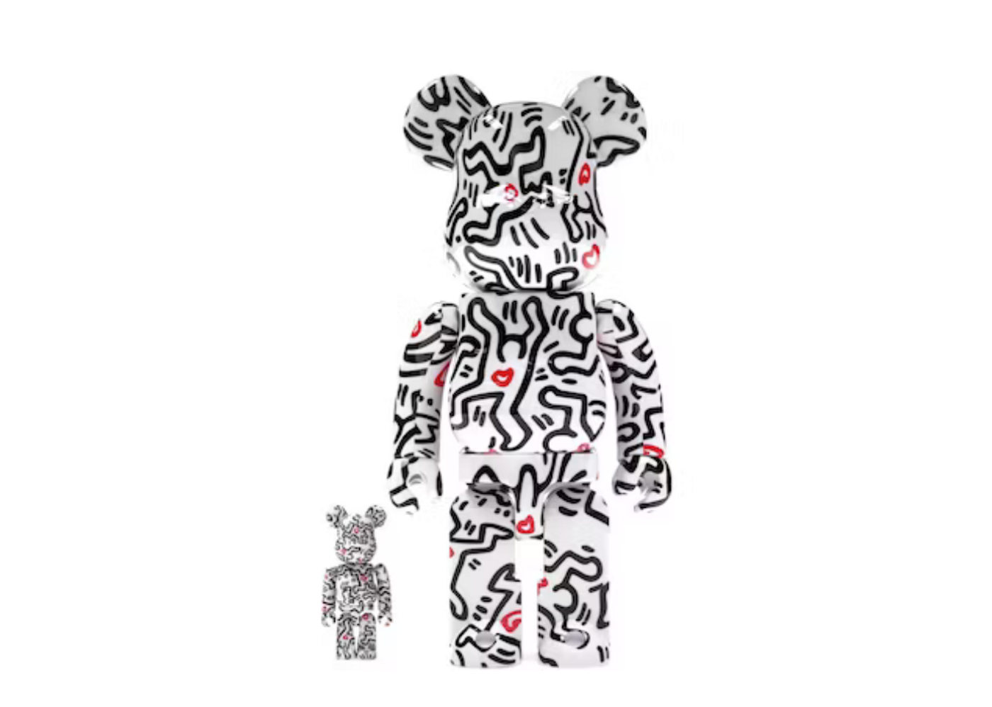 Bearbrick keith haring set kick avenue