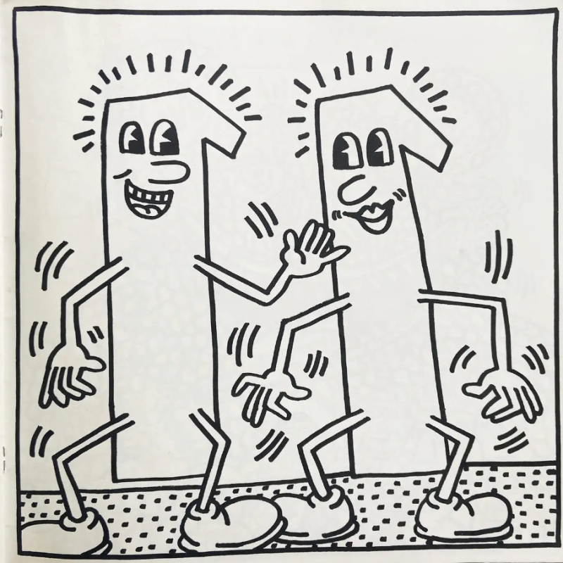 Keith haring vintage keith haring coloring book available for immediate sale at sothebys