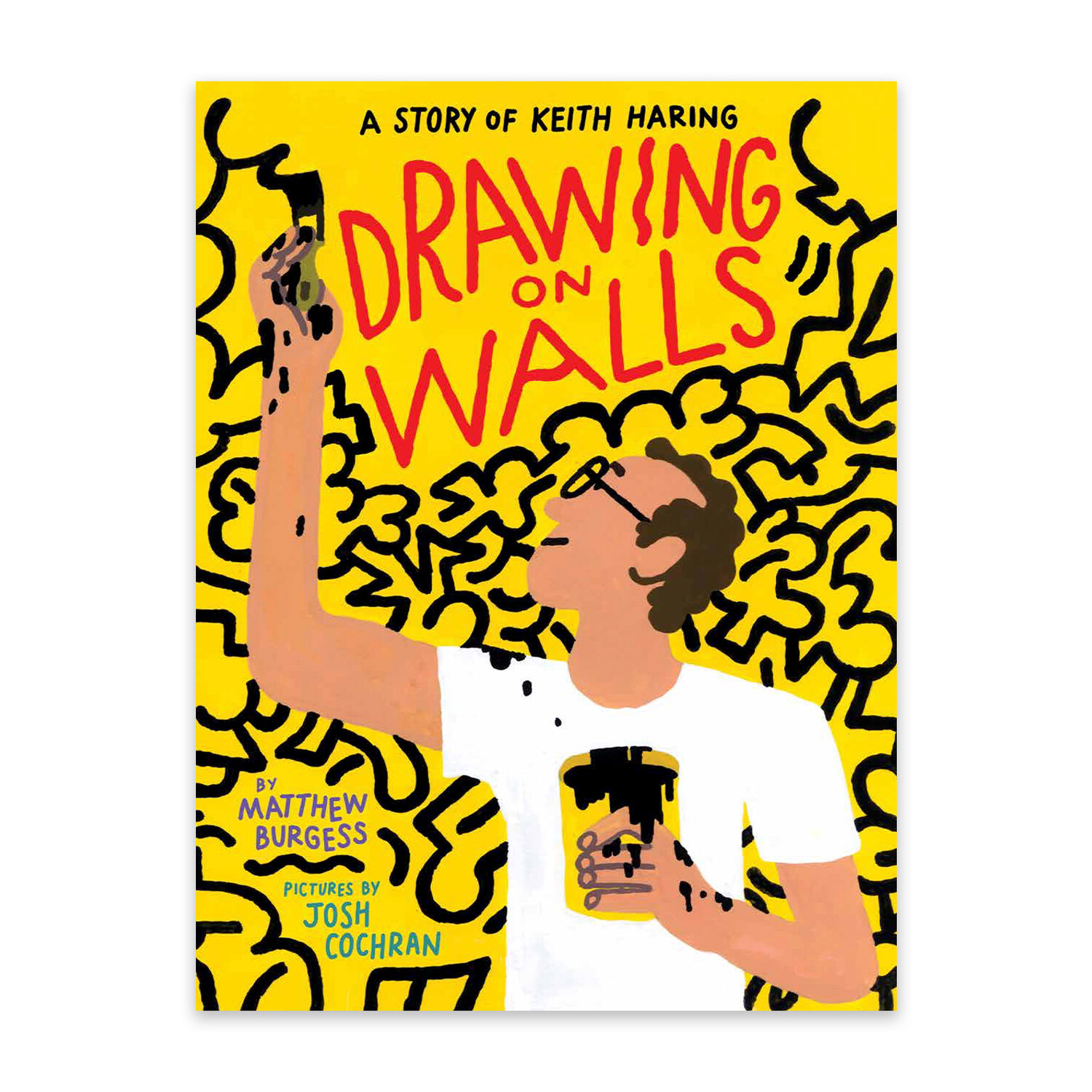 Drawing on walls a story of keith haring â enchanted lion books