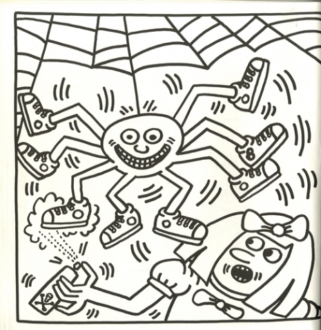 Pages from keith harings rare decidedly safe