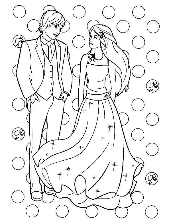 Barbie coloring pages printable for free download